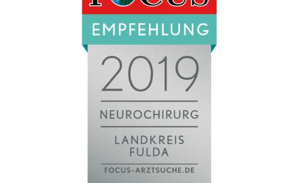 Auszeichnung mit dem Focus-Siegel in der Region Fulda